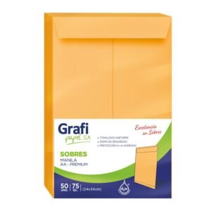 Sobres Manila #7 Caja